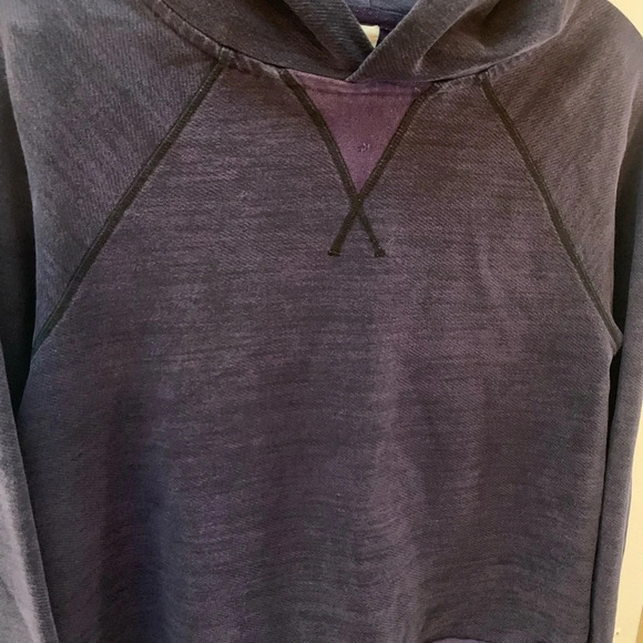 Lululemon Heathered Purple Cropped Hoodie High Low Hem Tencel Lyocell 6 - Picture 6 of 9